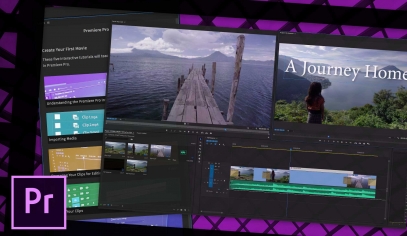 Premiere Pro Learning Workspace Thumbnail