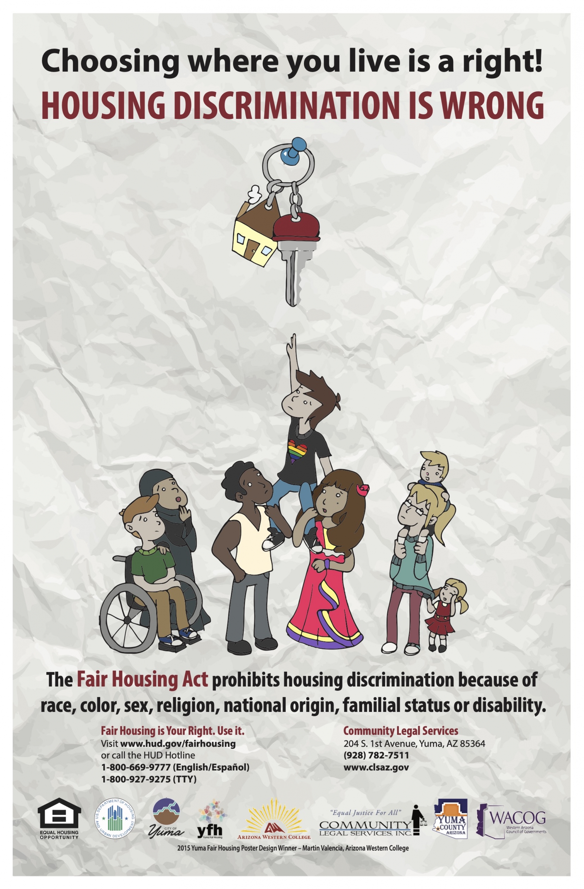 2015 Yuma Fair Housing Poster